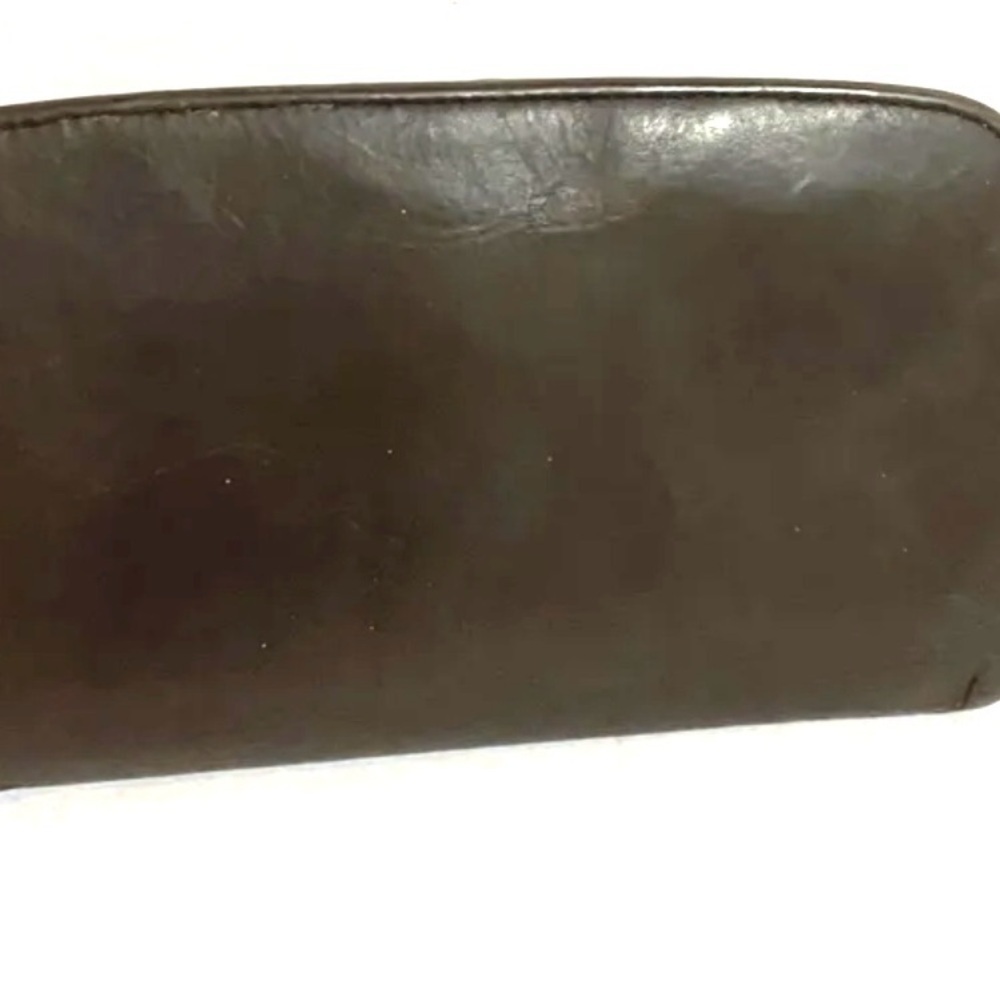 Coach vintage brown leather wallet/ clutch - Picture 3 of 7